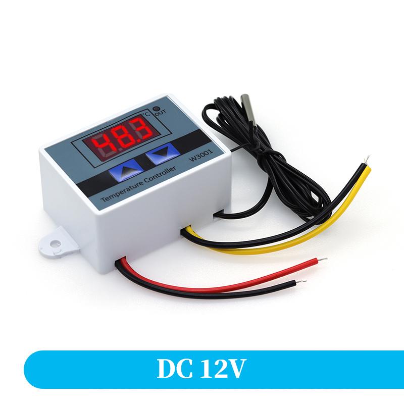 W3001 110V 220V 12V 24V Цифровой регулятор температуры Термостат Терморегулятор Аквариум Инкубатор Водонагреватель Регулятор температуры