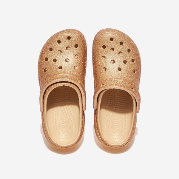 Crocs Classic Platform Glitter Clog W-CRS207241