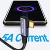 Кабель USB Type-C на C, PD 240 Вт, кабель быстрой зарядки для игровых приставок, ноутбука, телефона, шнур зарядного устройства, 480 Мбит/с