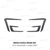 Глянцевый Черный Передний Сплиттер и Комплект Губы Переднего Бампера для Tesla Model Y Juniper 2025+ - AD Sport Body Kits Стайлинг Аксессуары