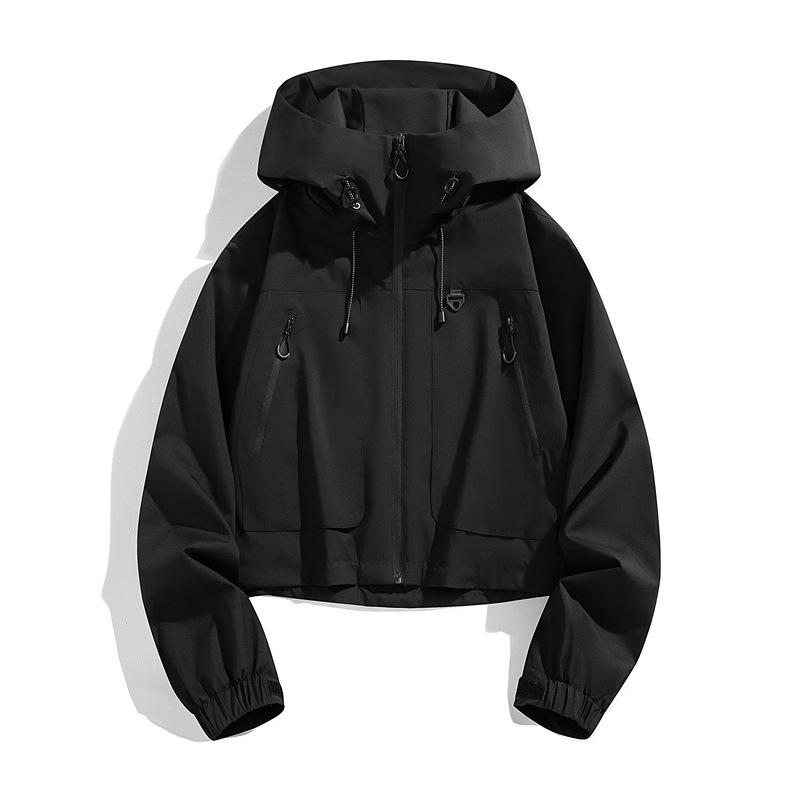 Женская ветрозащитная куртка Woodpecker - Весна/Осень 2025, Водонепроницаемая, в уличном альпинистском стиле, для пар.