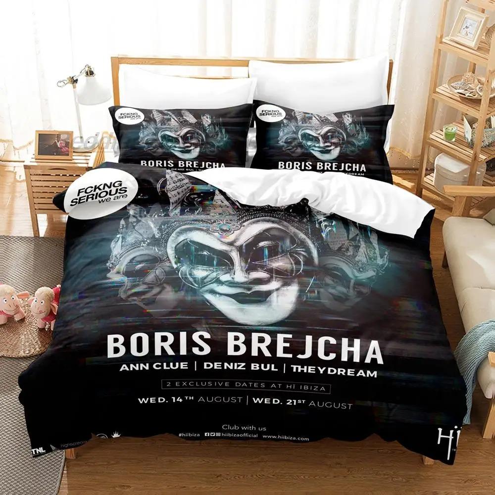 BORIS BREJCHA Комплект постельного белья Single Twin Full Queen King Size Комплект постельного белья Aldult Kid Bedroom Duvetcover Sets Печать Кондиционер