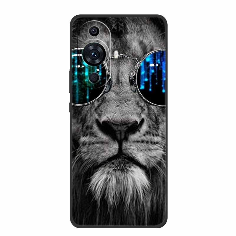 Чехол для Huawei Nova 12s Популярный Черный Силиконовый Мягкий Задний Чехол-Крышка Для Телефона Huawei Nova 12s Чехол Nova12s 12 s Funda 6.7