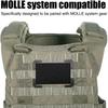 Тактические крепления Molle для нашивок DIY Панель с крючками и петлями Доска для нашивок на липучке для охотничьего рюкзака, жилета, аксессуаров