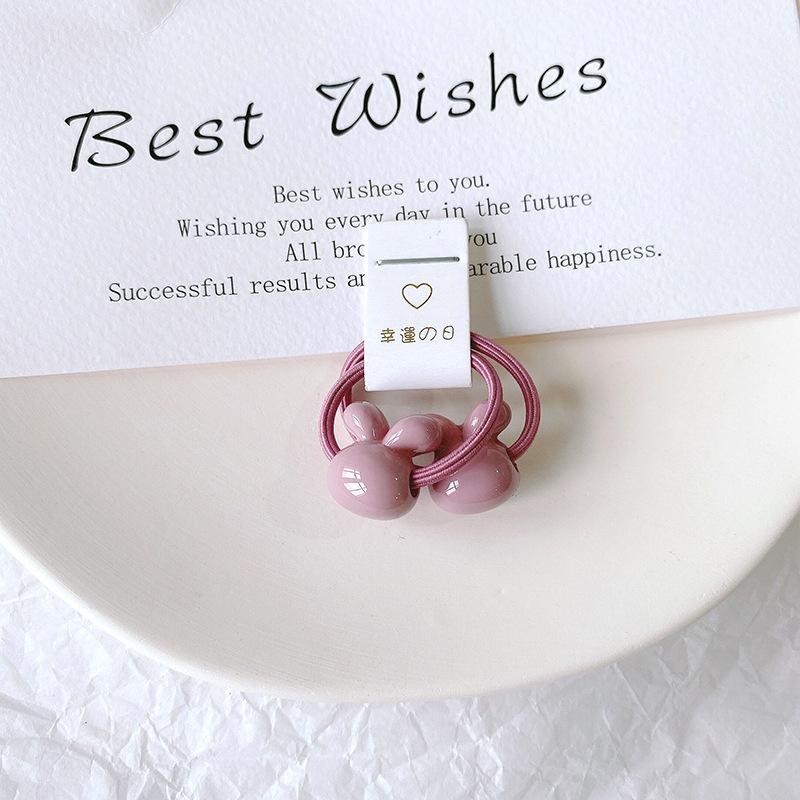 New Bow Cute Rope Children Baby Elastic Hair Rubber Bands Accessories Kids Girl Headband Tie Ring Headwear Scrunchie