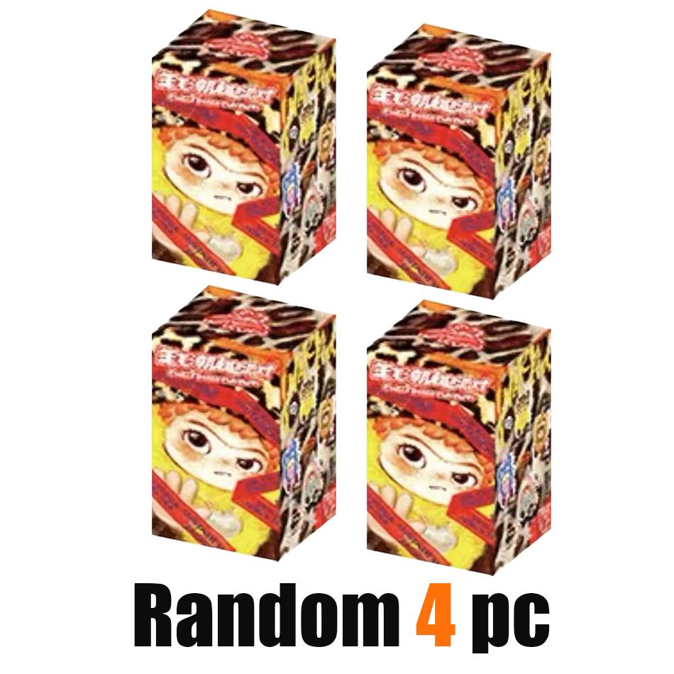 Wakuku V1 V2 Блайндбокс Лиса и Кролик Серия 'Trick Or Treat' Виниловая кукла Сюрприз-пакет Брелок Модный игрушечный Mystery Box Подарки