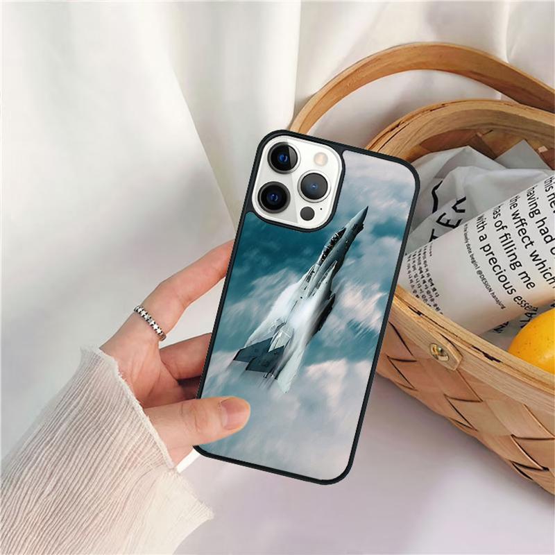 F14 Fighter Tomcat Mobile Celular Phone Cases for iPhone 17 Air 16 16e 15 Plus for Apple 13 14 11 12 Pro Max coque funda