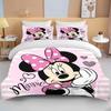 Minnie Mouse Bedding Sets Soft Comforter Cover Bed Cover Duvet Cover Pillow Case 2-3 Pieces Sets Bedroom Decoration