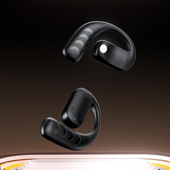 Беспроводные наушники с поддержкой Bluetooth, стереозвук, мощные басы, конструкция с заушным креплением, стабильное соединение, спортивные наушники-вкладыши