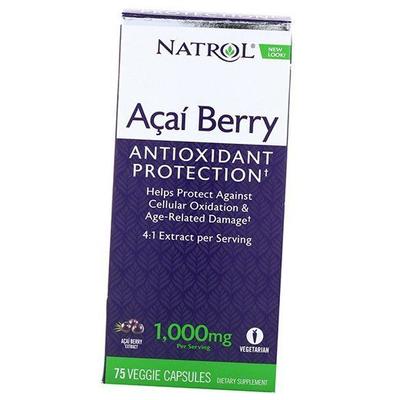 Экстракт Ягод Асаи, Acai Berry 1000, 75вегкапс (71358003)