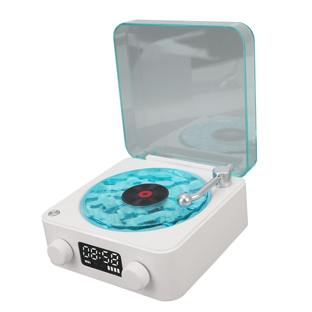 Винтажный проигрыватель пластинок Bluetooth-динамик 4 режима портативный беспроводной проигрыватель виниловых пластинок стереодинамик с