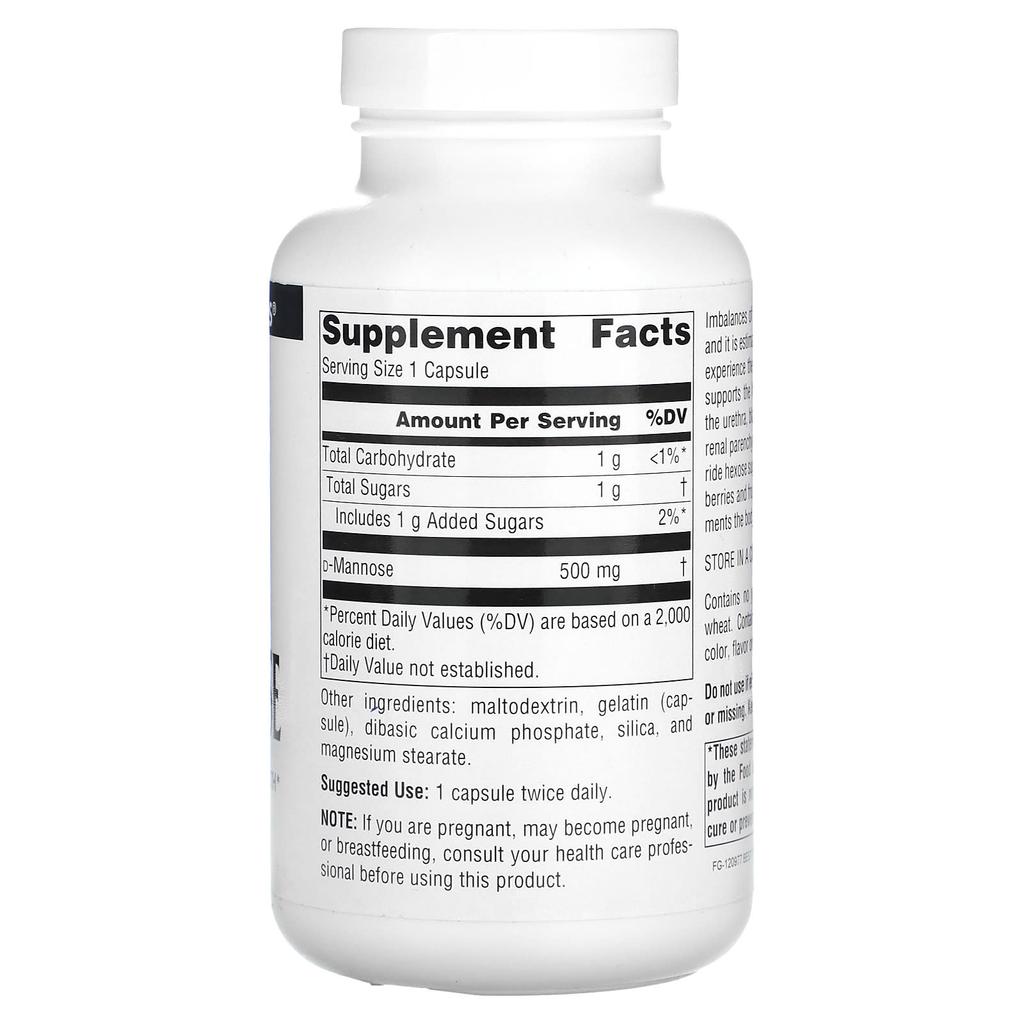 D-Mannose, 500 Mg, 120 Tablets