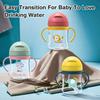PP Baby Feeding Cup 250ML Training Straw Cups Portable Feeding Drinking Bottles Kids