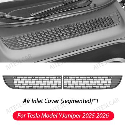 Сетчатые вставки в решетку радиатора для Tesla Model YL/Y Juniper 2025 2026 Передний воздухозаборник Защитная крышка решетки Замена Противомоскитные аксессуары