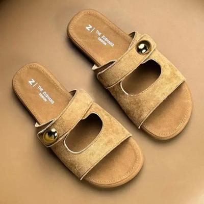 Женские балетки тапочки дизайнерские модные повседневные туфли удобные для ходьбы женские сандалии 2025 летний тренд для путешествий пляжные женские тапочки