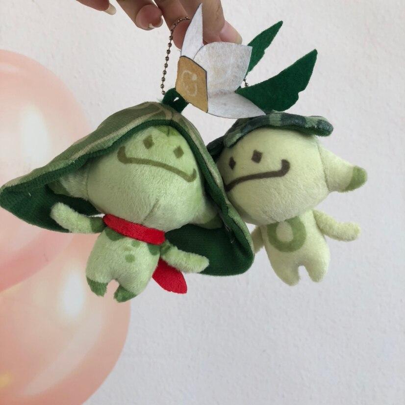 15CM Genshin Impact Sumeru Aranara Plush Cotton Doll Cartoon Plush Toy Doll Mini Keychain Backpack Pendant Gifts