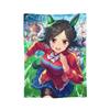 Umamusume Pretty Derby Anime Blankets Velvet All Season   Multifunction Super Soft Throw Blanket for Bed Office Bedspreads