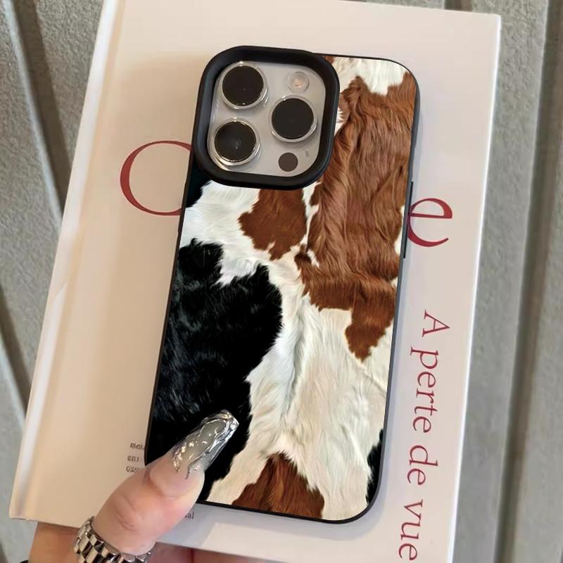 Для iPhone 17 16 15 14 13 12 11 Pro Max Air Case Коровья Кожа Личи Узор Силиконовый Чехол Для iPhone XS Max XR X 16E 16 Plus Мягкий Funda