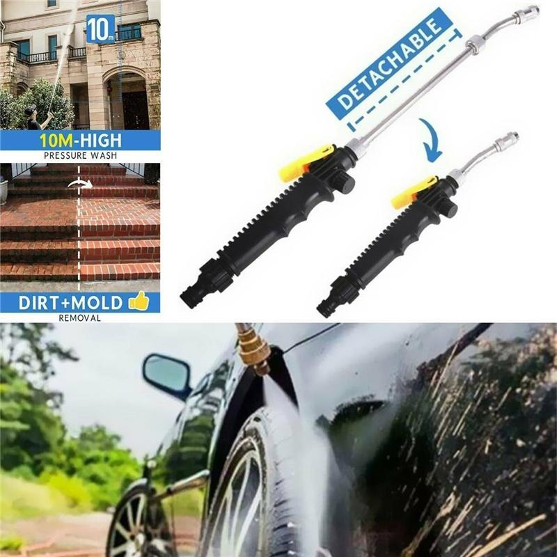 Versatile 48cm 2 In 1 High Pressure Power Washer Water Spray Gun Hose Nozzle For Efficient Cleaning