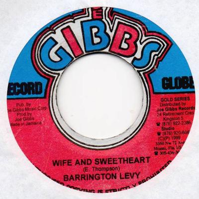 7-дюймовая пластинка BARRINGTON LEVY, JOE GIBBS & THE PR - Wife And Sweet Heart / Matie НЕТ Joe Gibbs Recor Ямайка Регги, Ска и Даб Б/У