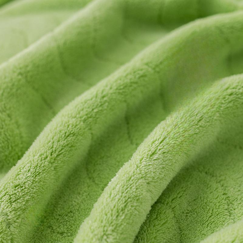 Children's Plush Hooded Bath Towel Cartoon Coral Velvet Baby Absorbent Quick Drying Hooded Cape Bathrobe Cute Hooded Bath Towel