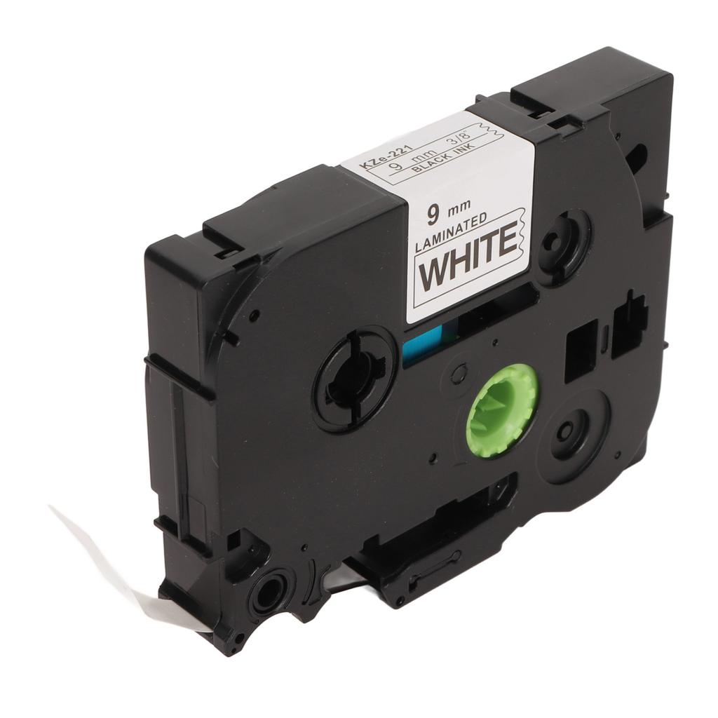 Label Maker Tape 9mm Black On White Label Label Print Paper for LM210D LP420 LM500TS Label Printer 2