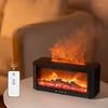 Уютная атмосфера Диффузор пламени Пульт дистанционного управления Диффузор аромата пламени Реалистичный эффект пламени 7 режимов успокаивающего света