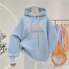 Girls' Velvet Hooded Sweatshirt - 2023 Winter Style, Thick Warm Top for Kids