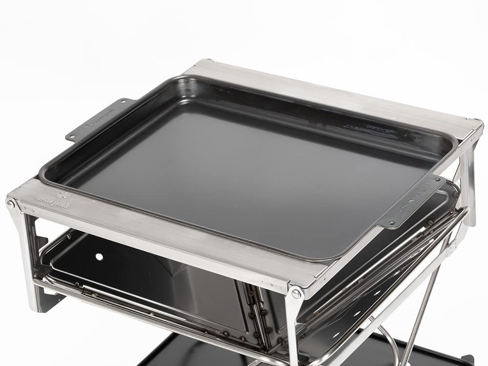 Тарелка-гриль Snow Peak, черная железная тарелка [на 3~4 персоны] GR-006