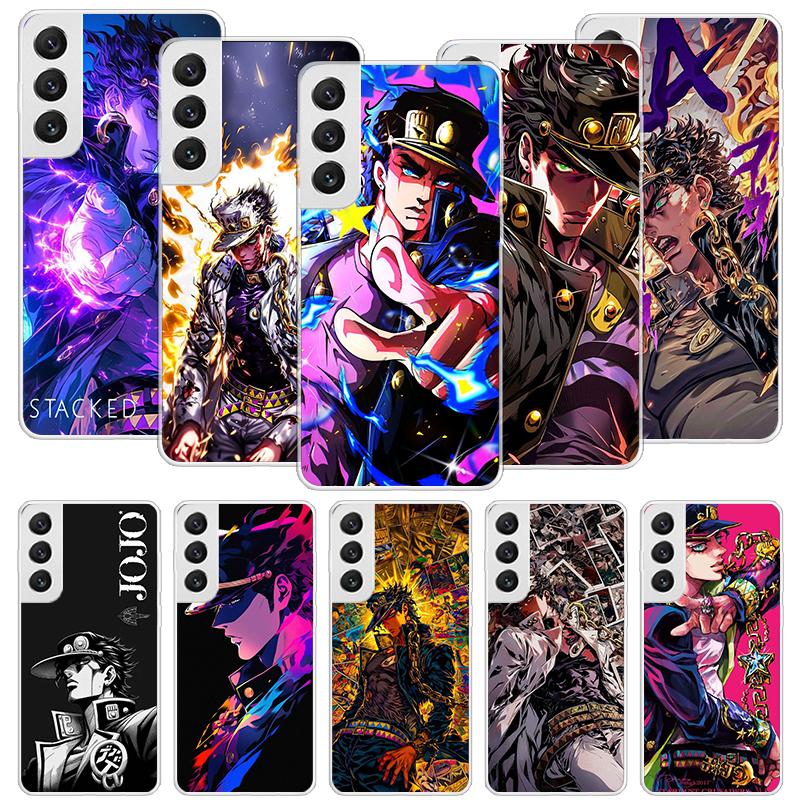 Чехол для телефона JoJo's Bizarre Adventure Kujo Jotaro для Samsung Galaxy S26 S25 Edge S24 S23 FE S22 Ultra S21 Plus S20 + Fundas Cover