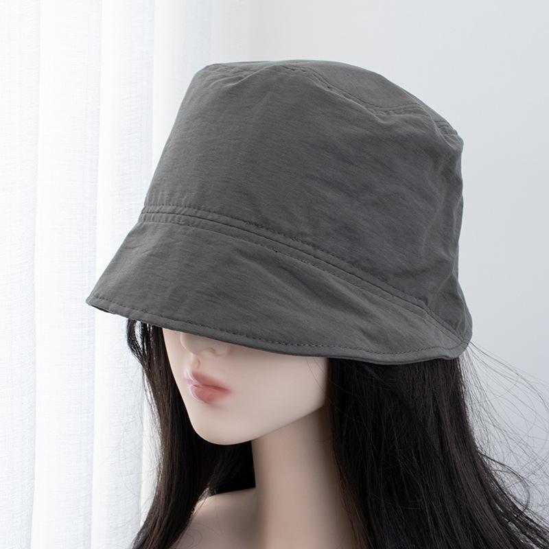 Short Brimmed Basin Hat for Spring Summer Sun Protection Fisherman Hat for Leisure Versatile Bucket Hat Foldable Solid Color Hat for Women