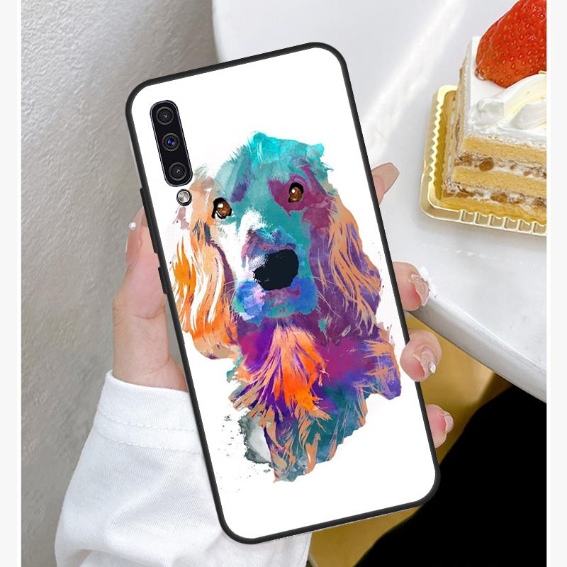 Чехол с изображением английского кокер-спаниеля для Samsung A22 A12 A32 A42 A52 A72 A51 A71 A50 A70 A20e A21S A20S A52S Fundas