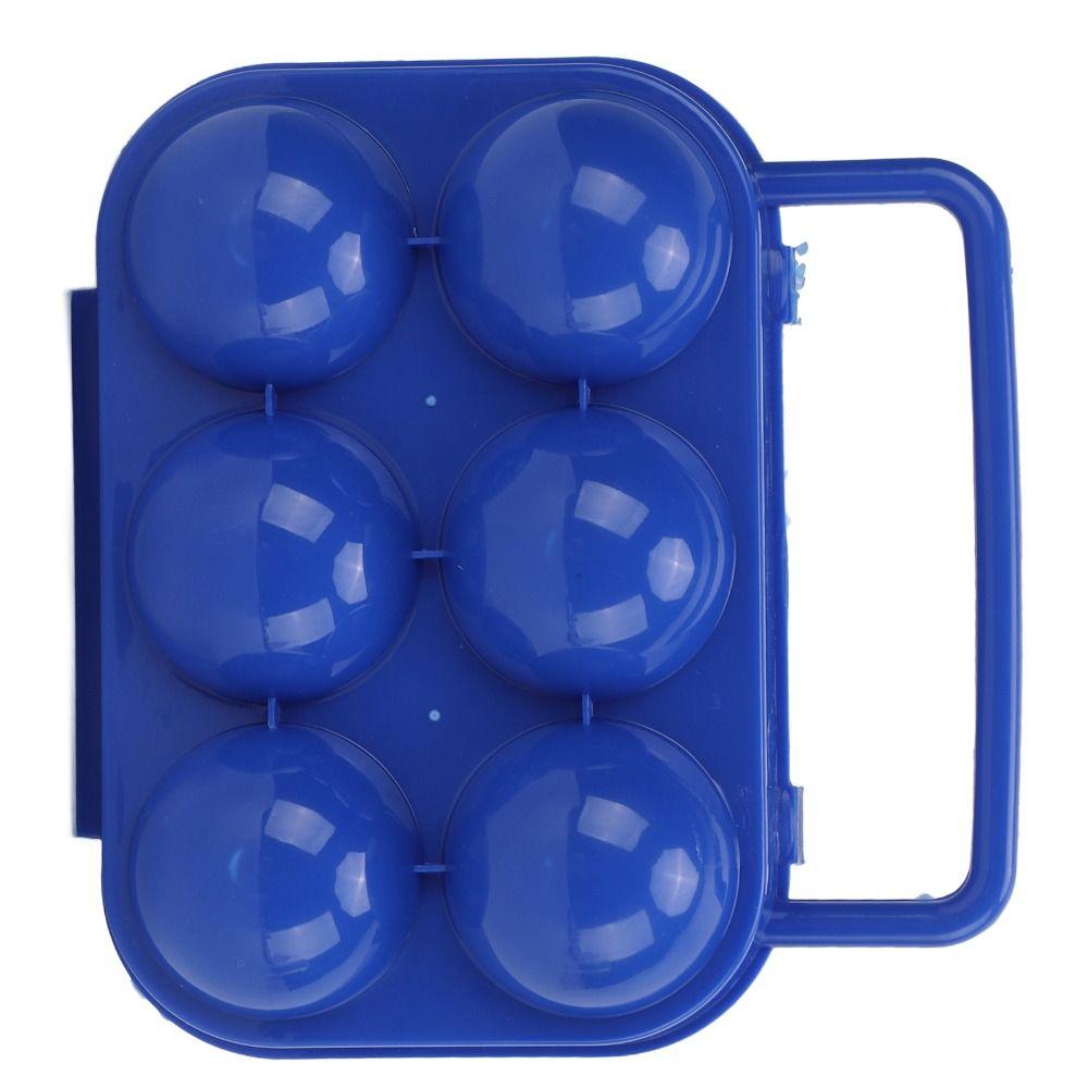 3 Pcs Sturdy Shockproof Egg Storage Carrier ABS Egg Container Egg Organizer Box Outdoor Camping
