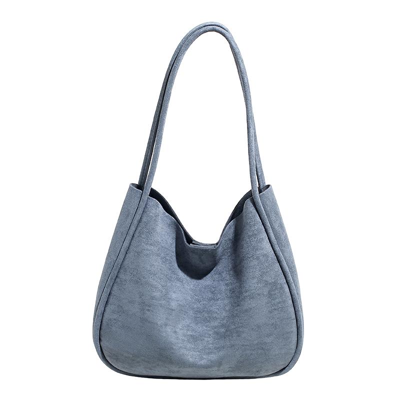 Large-capacity Soft Leather Bag Women's New Foreign-style Texture Shoulder Underarm Bag Tote Bag Women's Bag