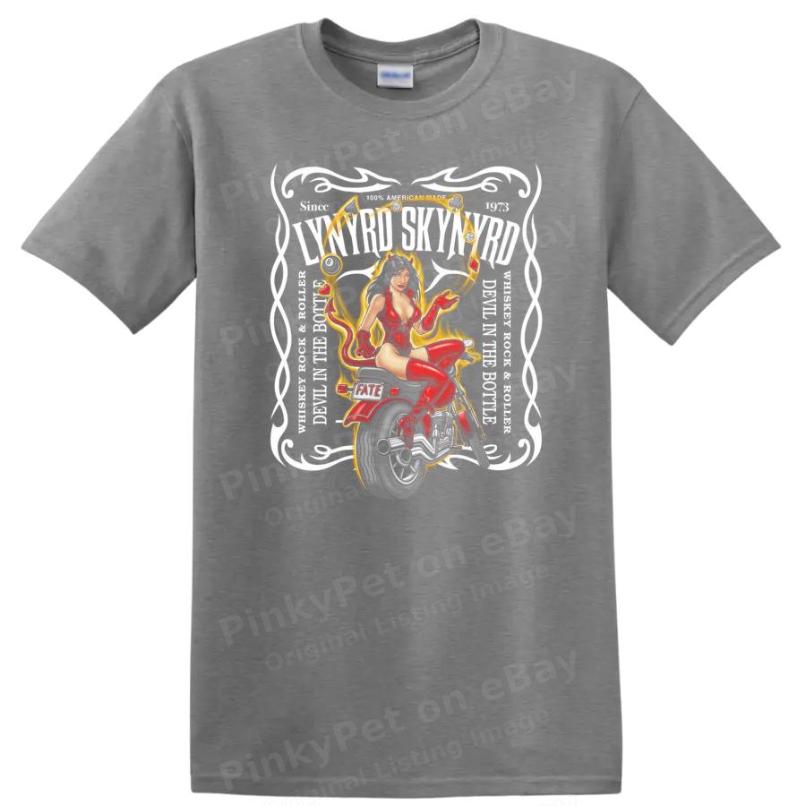 Fate Woman Fire Graphic T Shirt Cool Fantasy Art Tee Red Design
