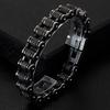Retro Heavy Stainless Steel Motorcycle Chain Men Bracelet Male Bangles Hip-Hop Jewelry