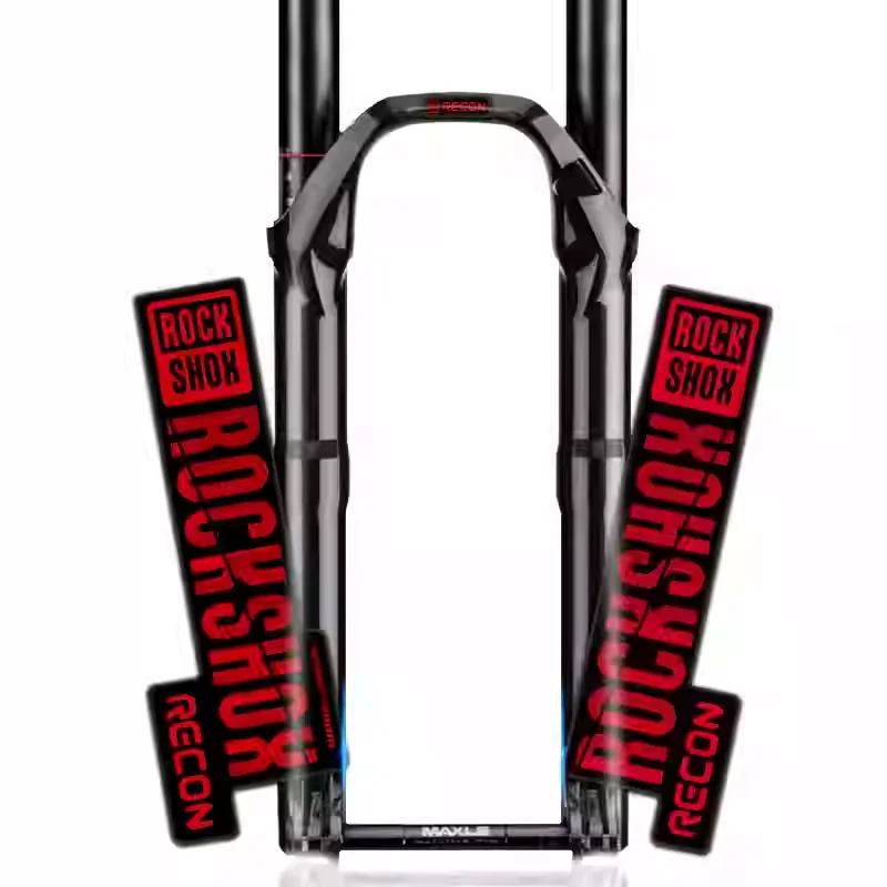 Виниловые наклейки для стайлинга автомобиля для RockShox RECON Наклейка Горная Передняя Амортизационная Вилка Спонсор Модифицированная Наклейка