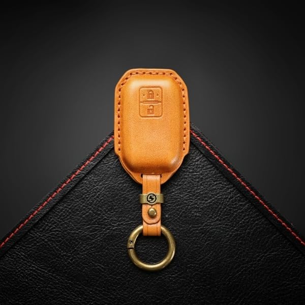 Ключ Suzuki Jimny Nodoma JC74W Передний Новый Jimny 64 Spacia Custom Ключ Натуральная Кожа Смарт-Ключ Кастомный Тюнинг Верблюжий 2 [smasol] Чехол, Наконечник, Серия,