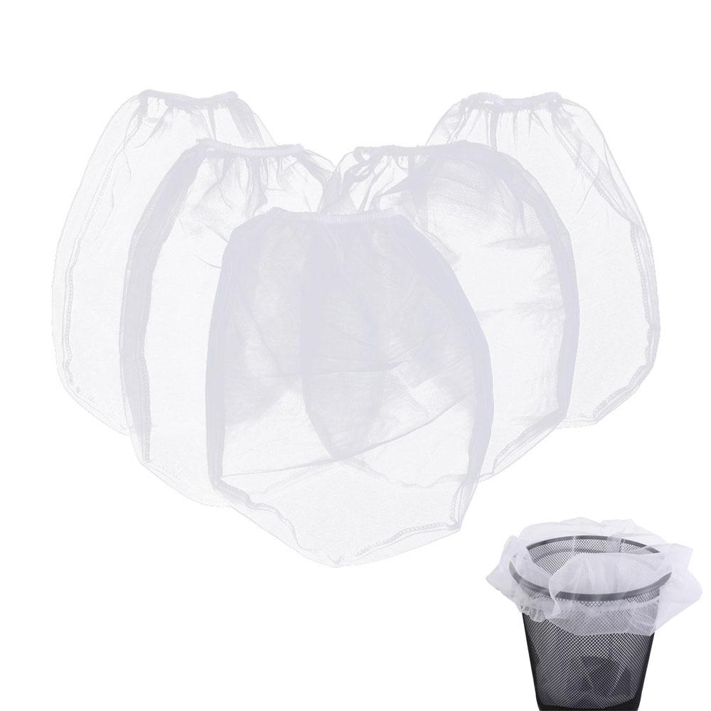 5Pcs 1/2/5 Gallon Liquid Filter Bags Top Opening Paint Screen Net Home Decoration