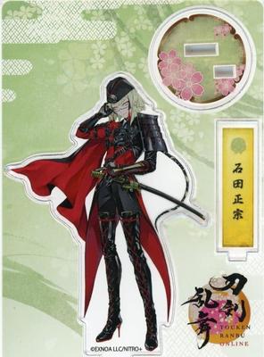 Акриловая подставка-фигурка Масамунэ Исида 105 Touken Ranbu ONLINE Официальный мерч