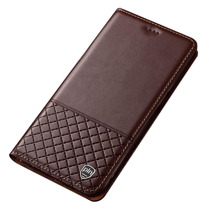 Genuine Leather Flip Cover for Vivo iQOO 12Pro, 11S, 10, 9, 8, 7, 5,3 - Protective Case for Mobile Phone
