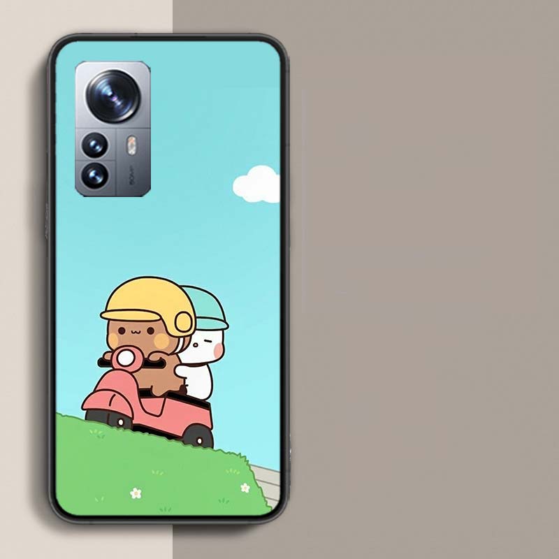 Милый чехол для телефона BuBu DuDu для Redmi Note 13 Pro Plus 14 Pro+ 12S 12 11S 11T 11E 11 10S 10 9S 9 Xiaomi Capa TPU
