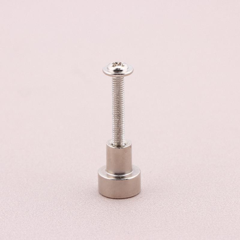 Desktop PC Case Fan Magnetic Screws 4Pcs Robust Nut Fixing For Chassis Cooling Quick Setup