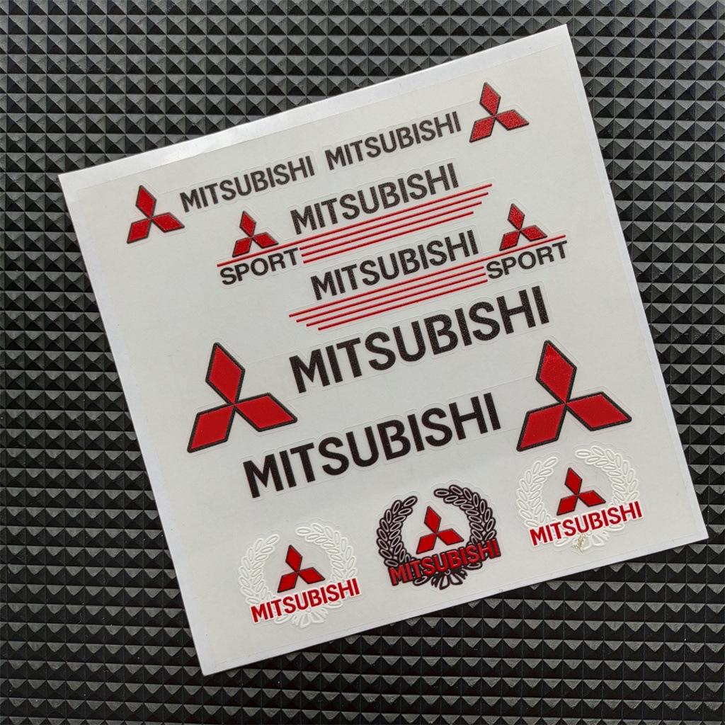 3D Светоотражающие Виниловые Наклейки для Автомобиля Мотоцикла Для Mitsubishi EVO Ralliart Triton Ex Star Mirage Jinxuan Galant ASX Наклейка
