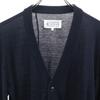 Maison Martin Margiela 15SS Border Pattern Long sleeve cardigan S Navy Men's Used