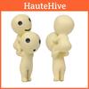 Creative Yellow Elf Mini Resin Ornaments Doll For Home Office And Gift Use
