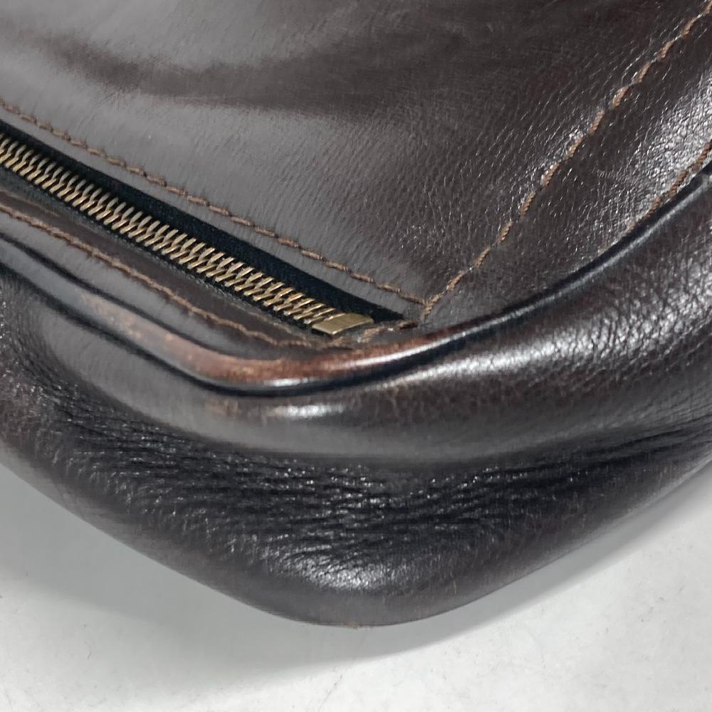 Louis Vuitton M92535 Поясная сумка-банан Utah Sui из кожи Utah Цвет: Cafe Brown