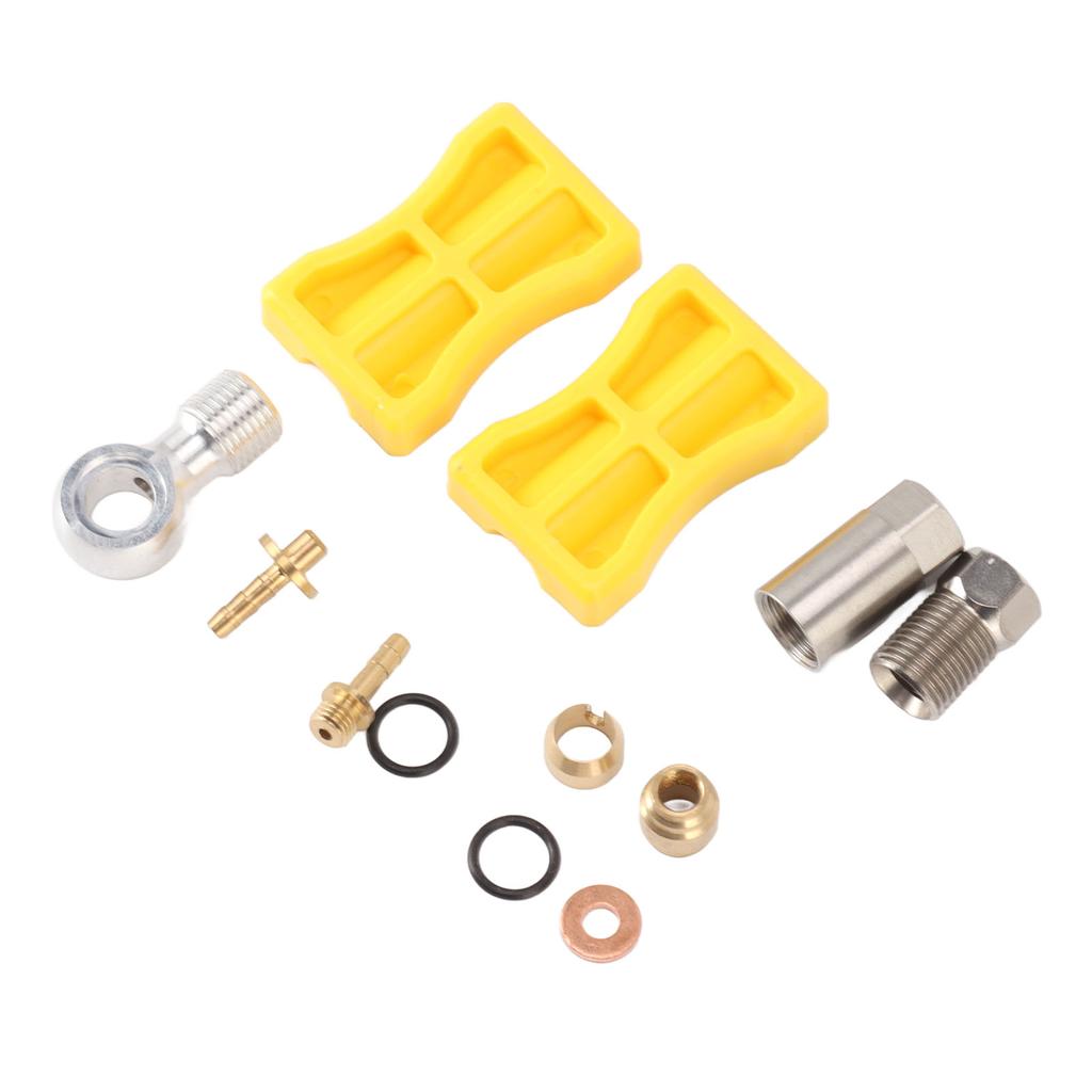 Bike Brake Hose Connector Reusable Olive Connecting Insert Hydraulic Connector Set for Mountain Bicycle