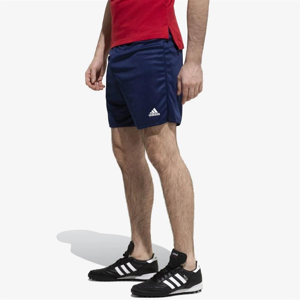 Adidas Solid Color Mid Waist Straight Casual Shorts Men Shorts Dark-Blue FT6686