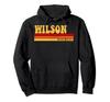 Personalized Wilson Name Ideas for Men's Retro Vintage Wilson Hoodie